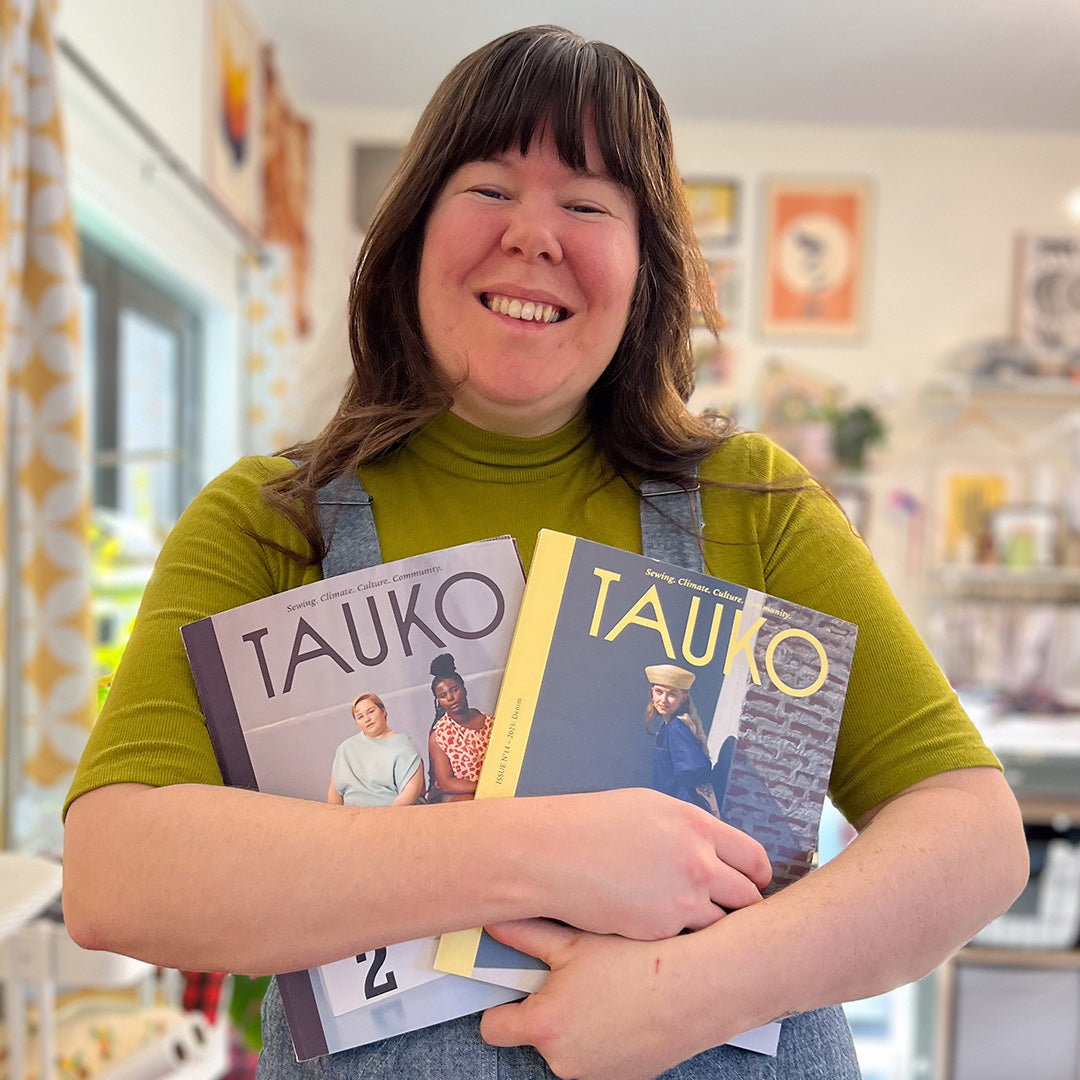 TAUKO: Designing the Ingrid Pinafore – Helen's Closet Patterns