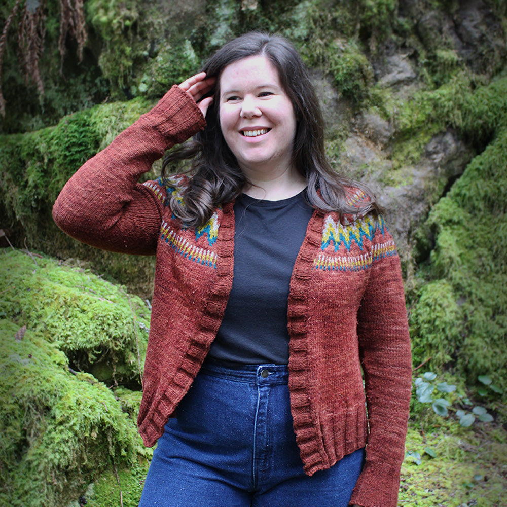My First Knitted Sweater – Helen's Closet Patterns