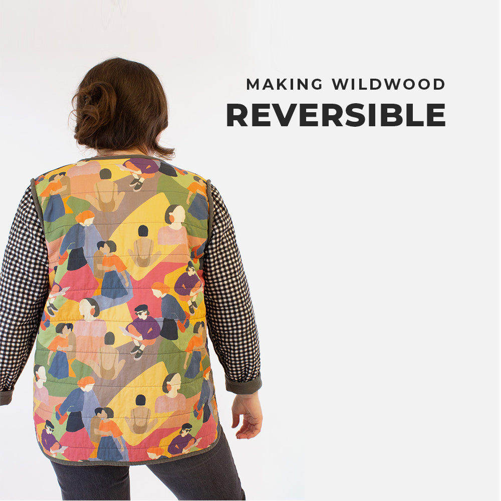 ジャケット・アウター willfully reversible vest quilting coat How to Make a Reversible Wildwood Jacket and Vest – Helen's