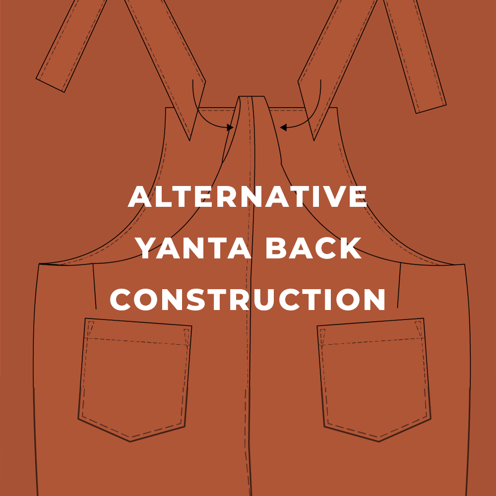 Alternative Yanta Back Construction Tutorial - Helen's Closet Blog