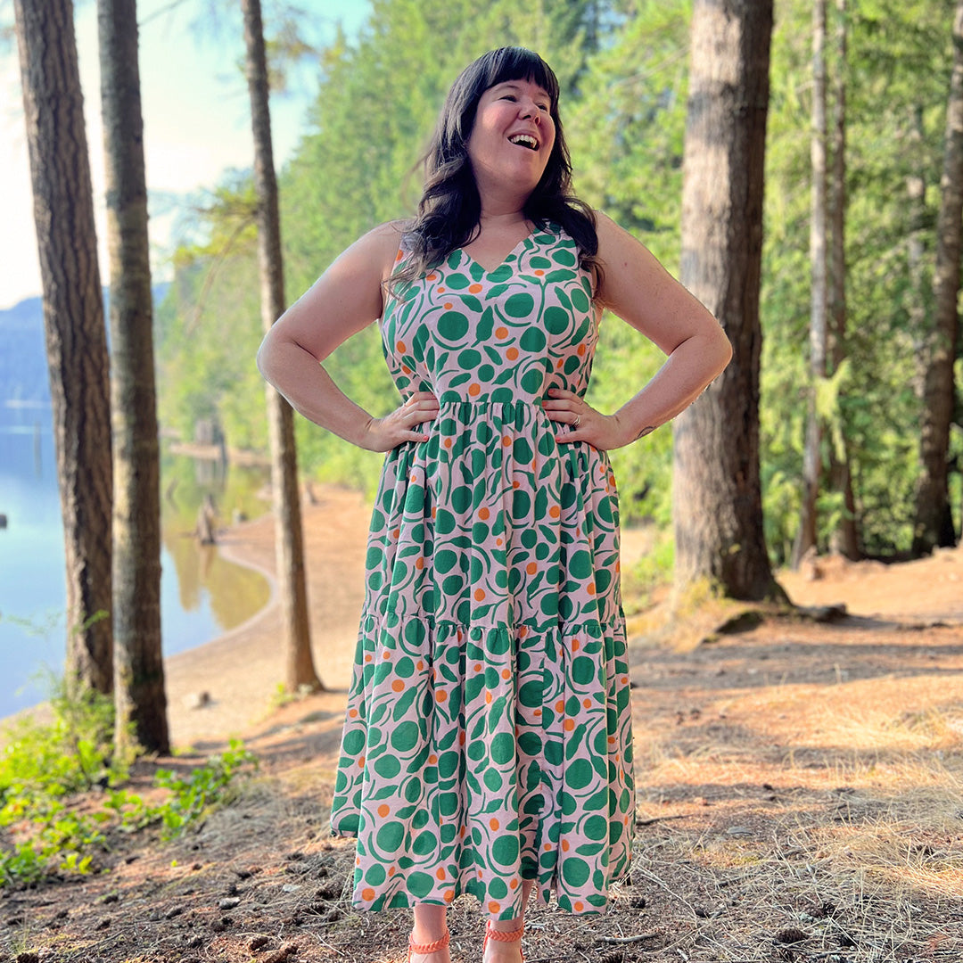 Breathe Live Explore Lawrence Dress - Helen's Closet Patterns Blog