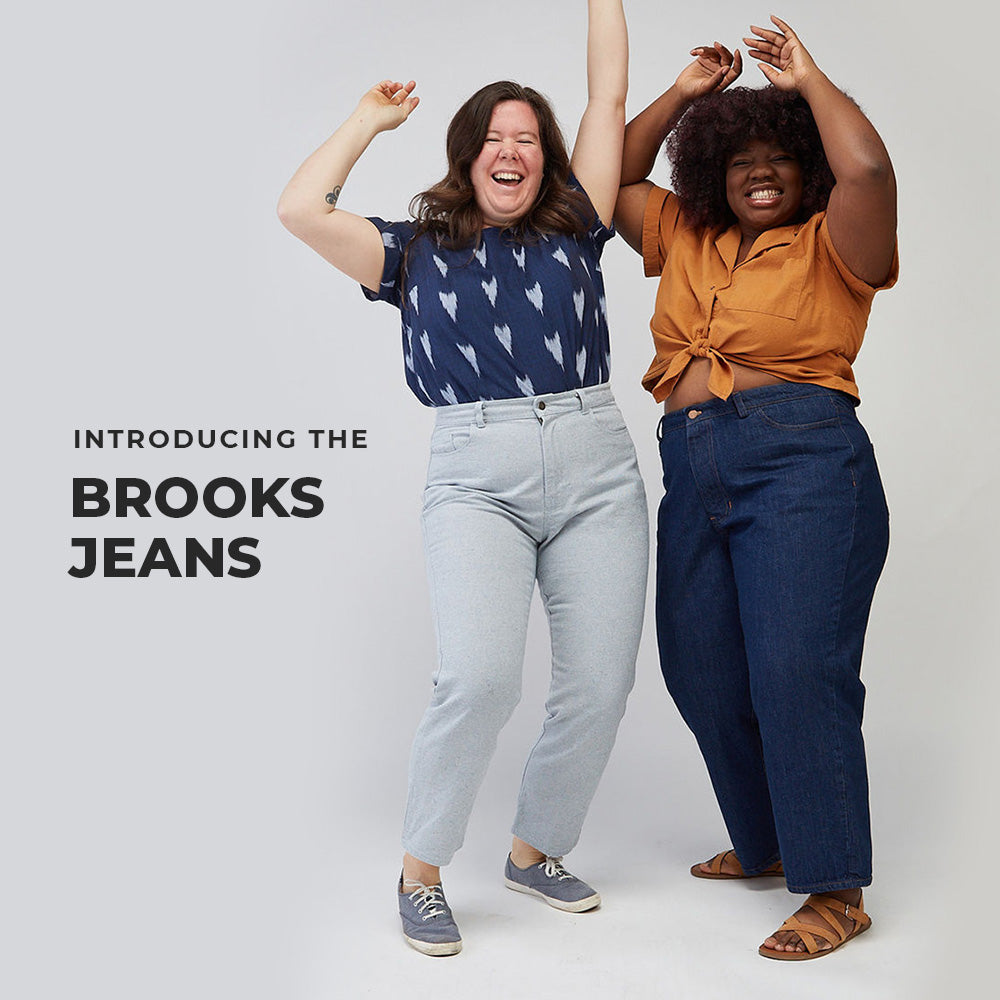 Introducing the Brooks Jeans Sewing Pattern from Helen's Closet Patterns