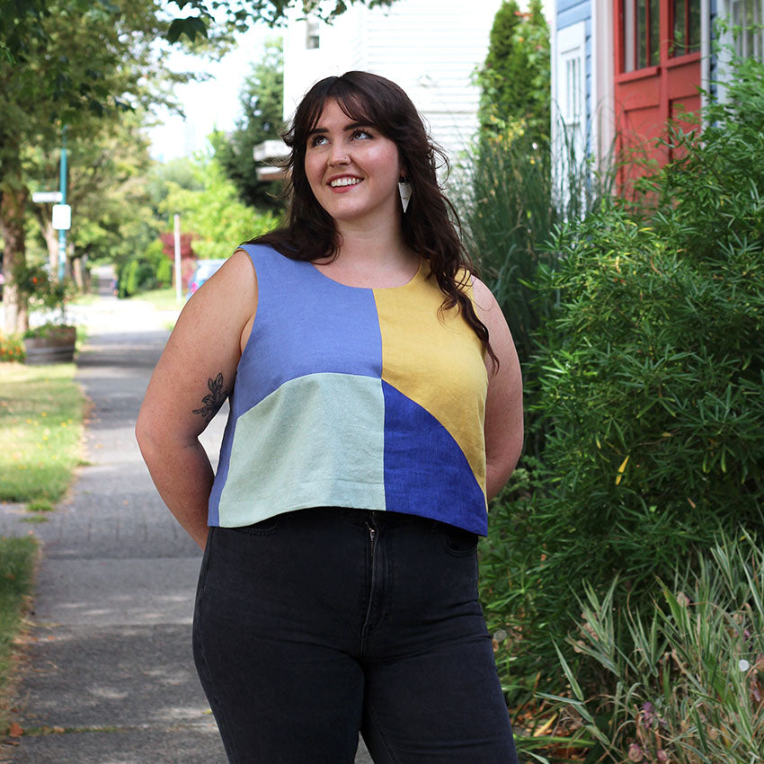 Ashton Hack: Colourblocking with Scraps