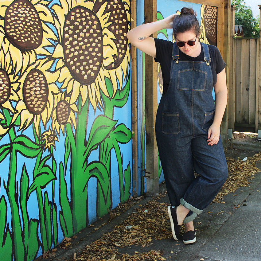 Denim Yanta Overalls with Overalls Hardware