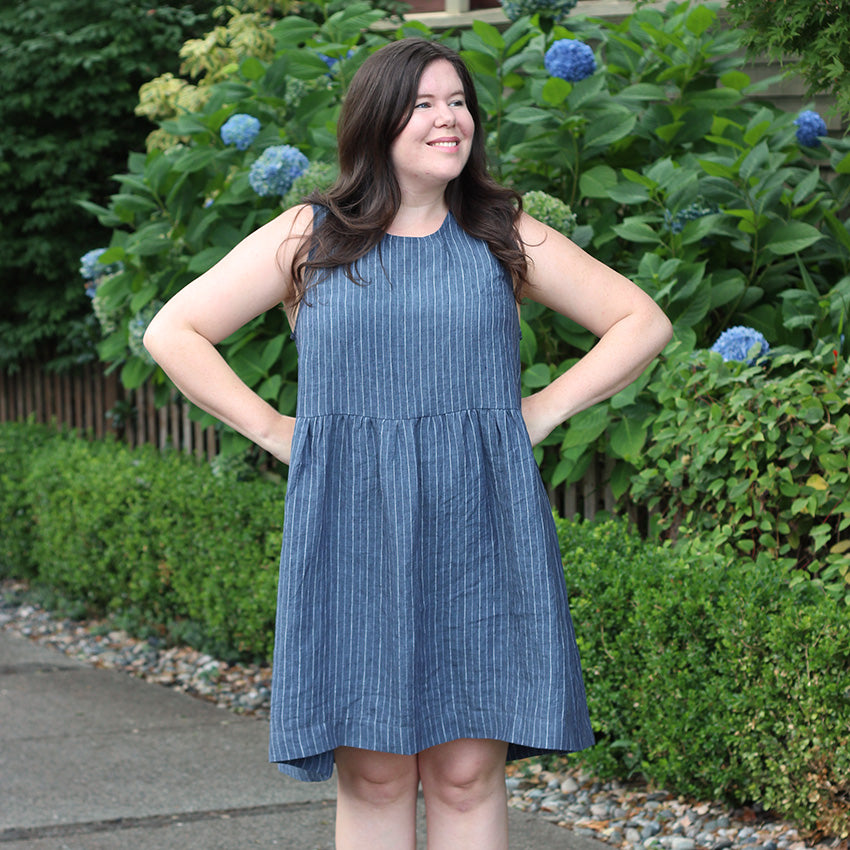 Ashton Hack: Gathered Waist Dress