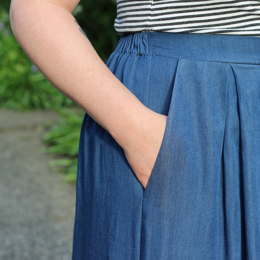 Winslow Culottes Hack: Slash Pockets