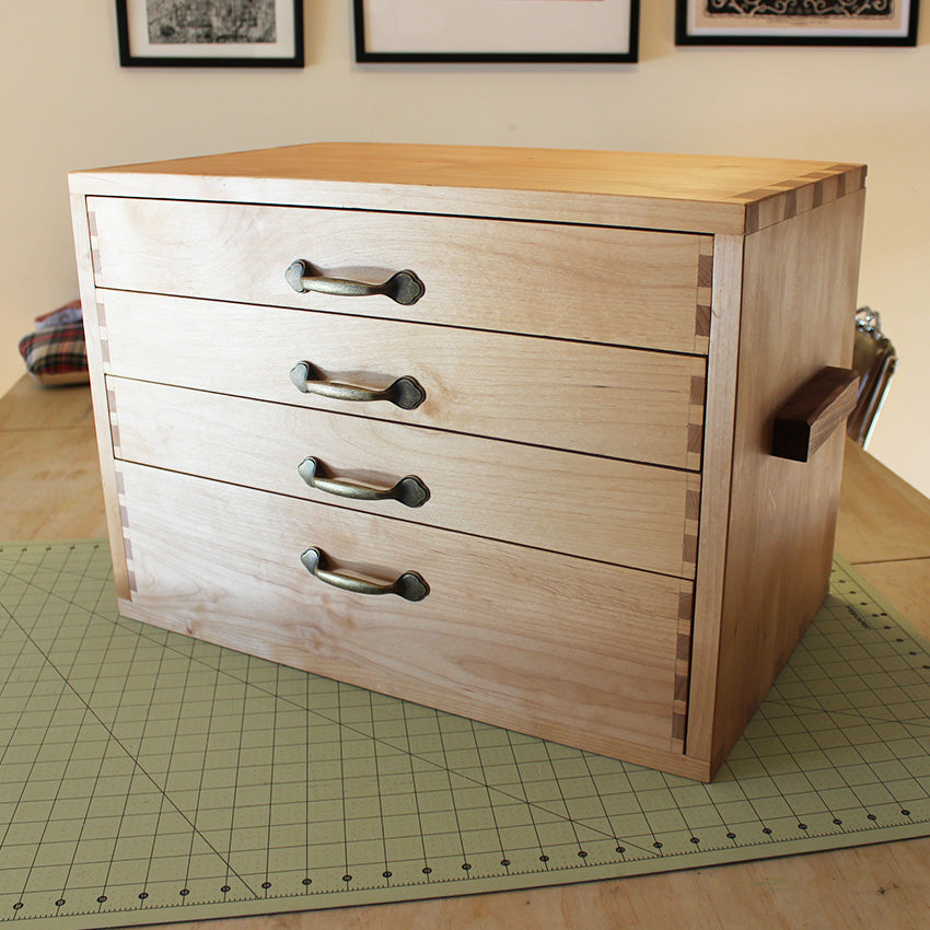 DIY Sewing Storage Chest