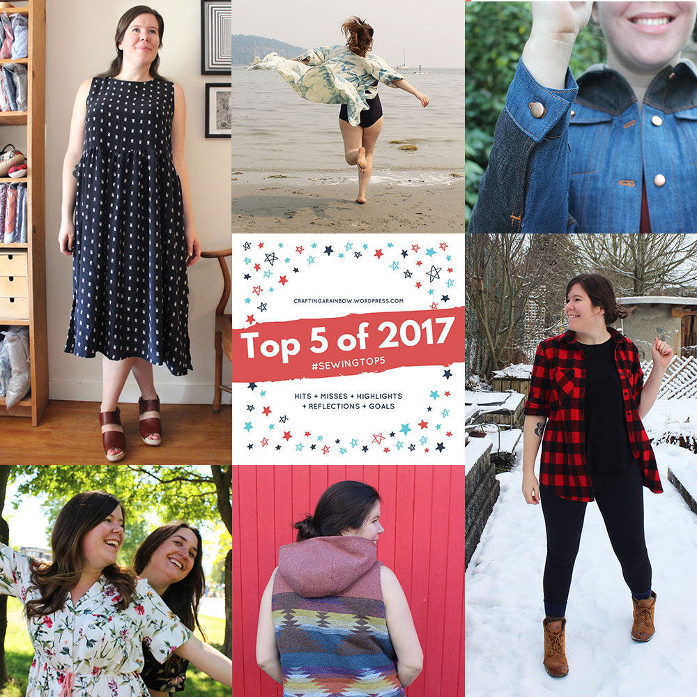 2017 Top 5 Sewing Hits