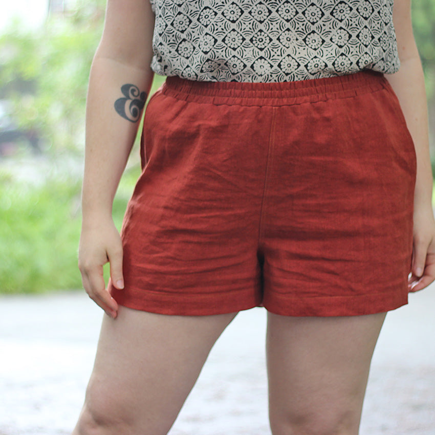 Arden Pants Pattern Shorts Hack Helens Closet Patterns