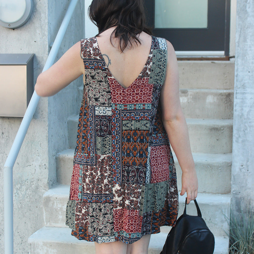 Patchwork Sway Dress