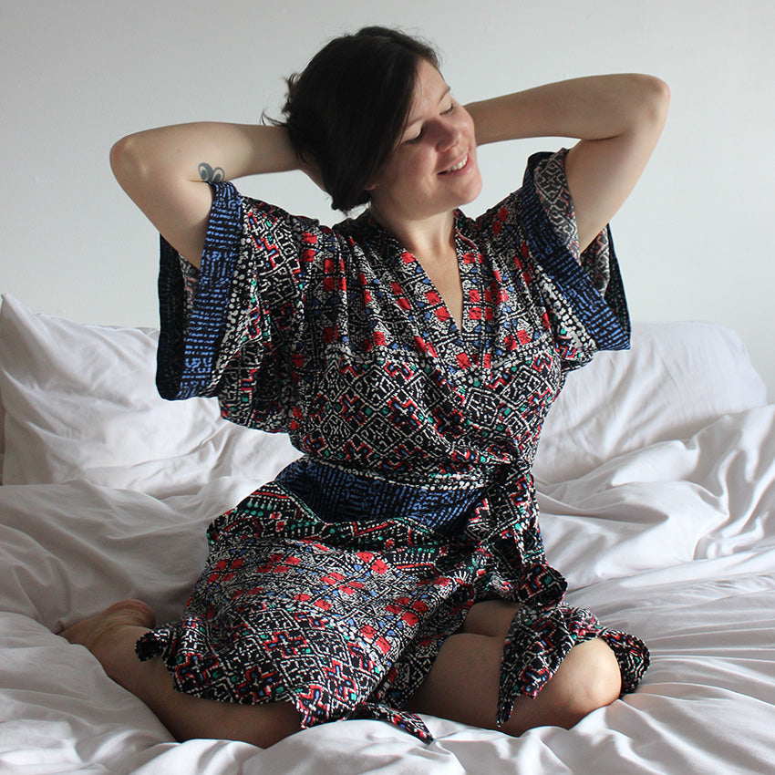 Kimono Dressing Robe