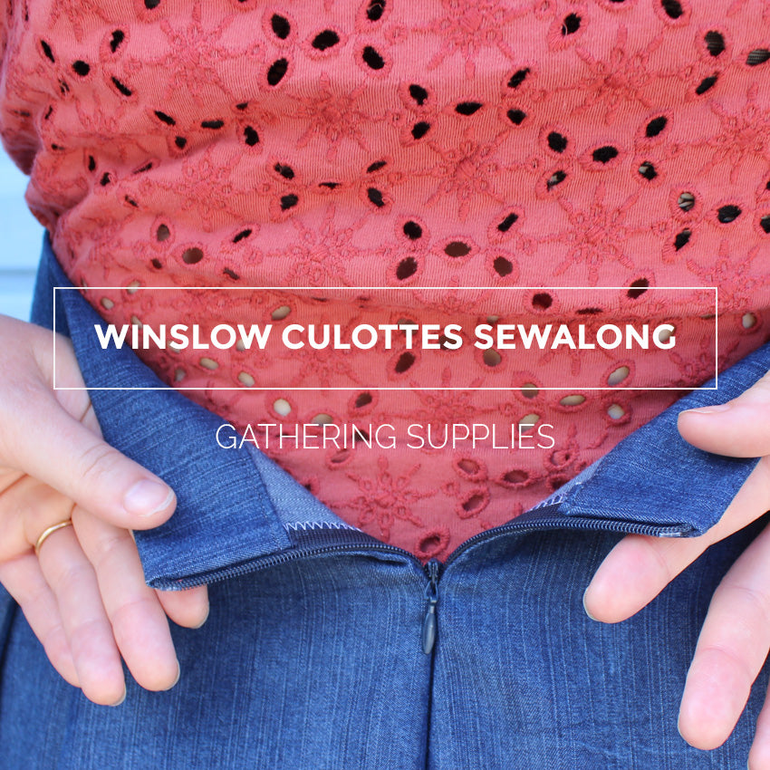 Winslow Culottes Sewalong