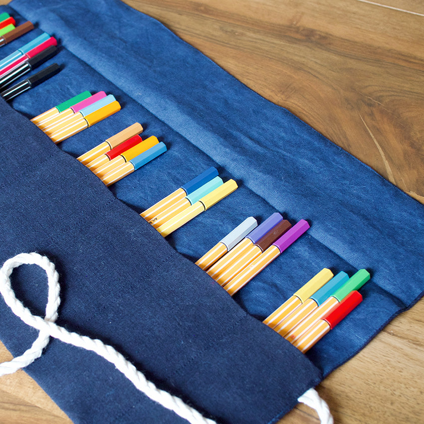 DIY Roll-up Pencil Case Scrap Busting Project