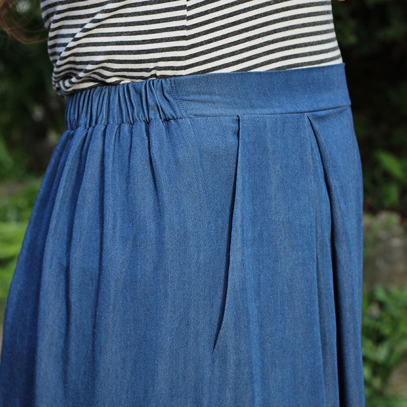 Winslow Culottes Hack: Elastic back