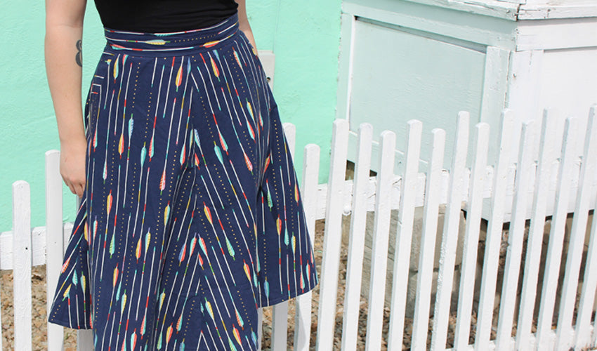 Sewaholic Hollyburn Skirt by Helen's Closet