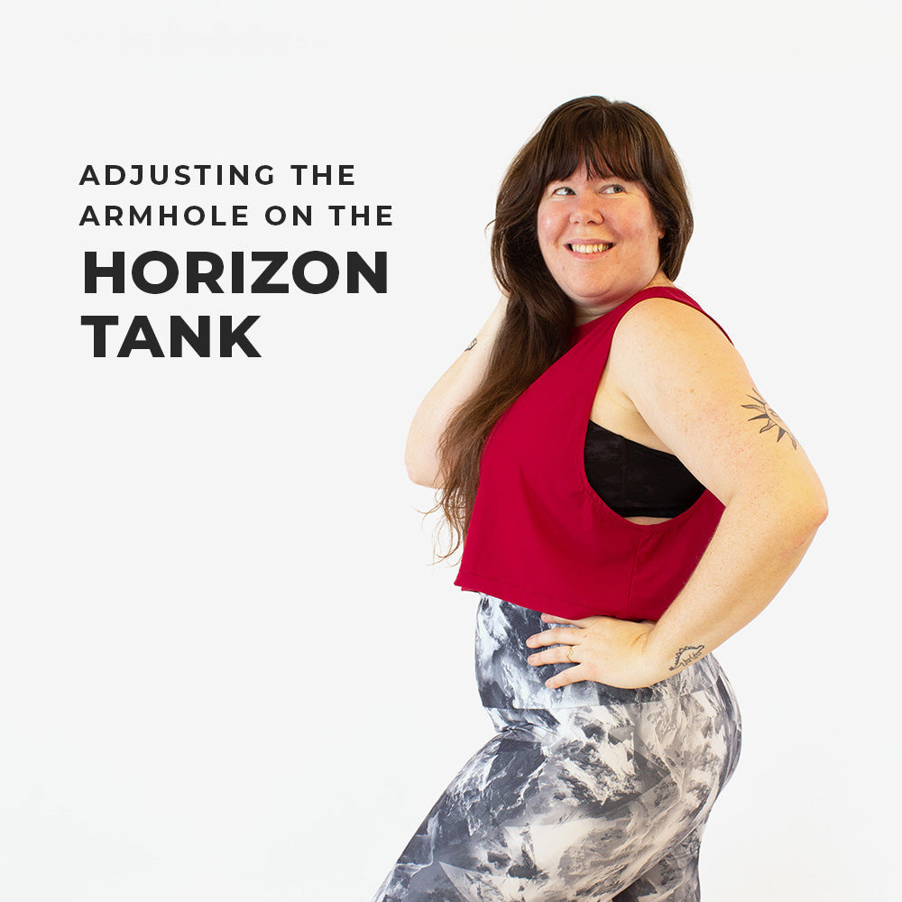 Adjusting the Armhole on the Horizon Tank