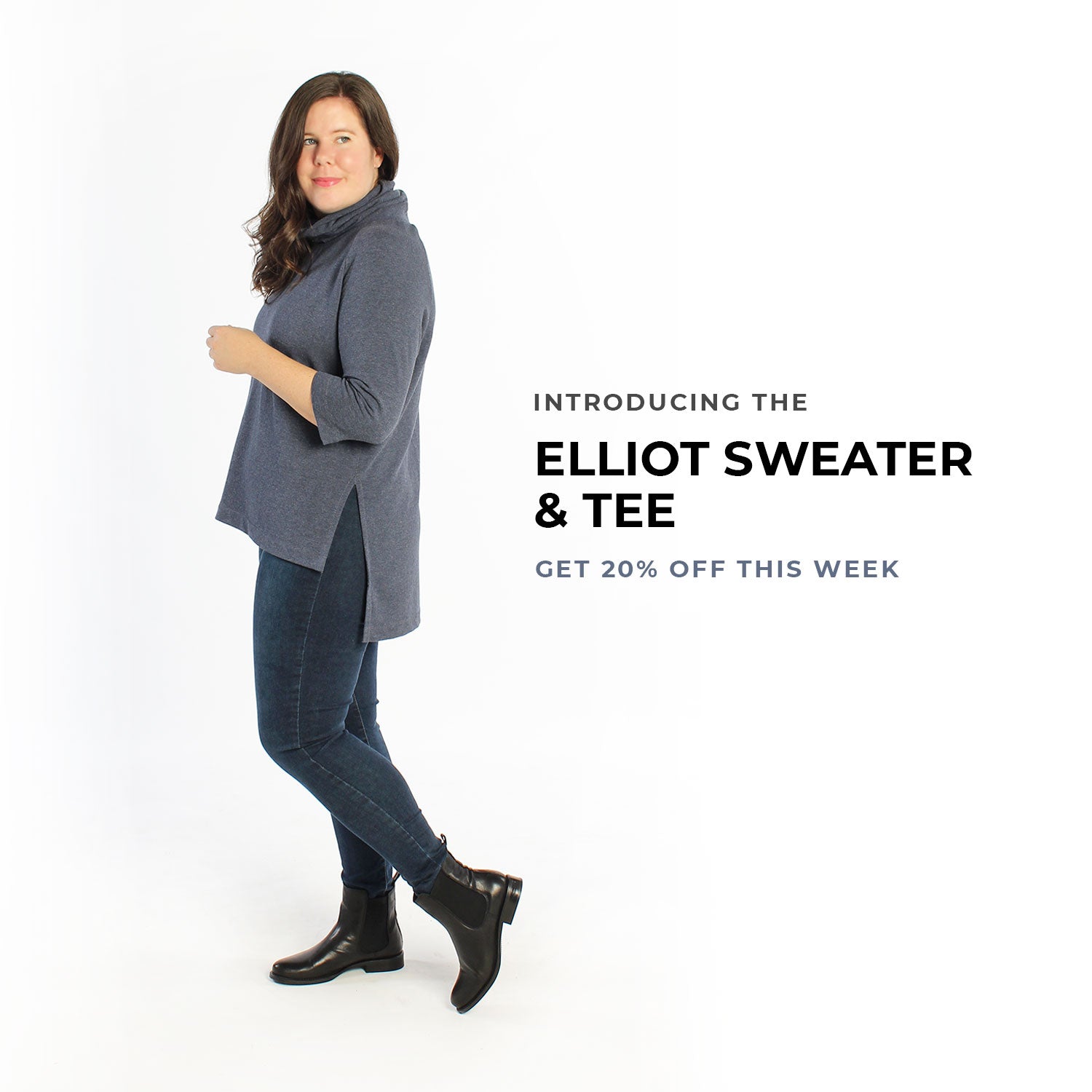 Introducing the Elliot Sweater and Tee!