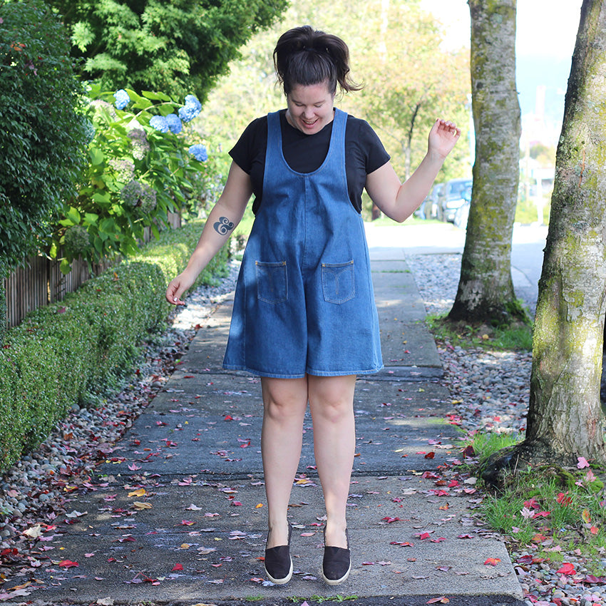 York Pinafore A-line Hack Refashion