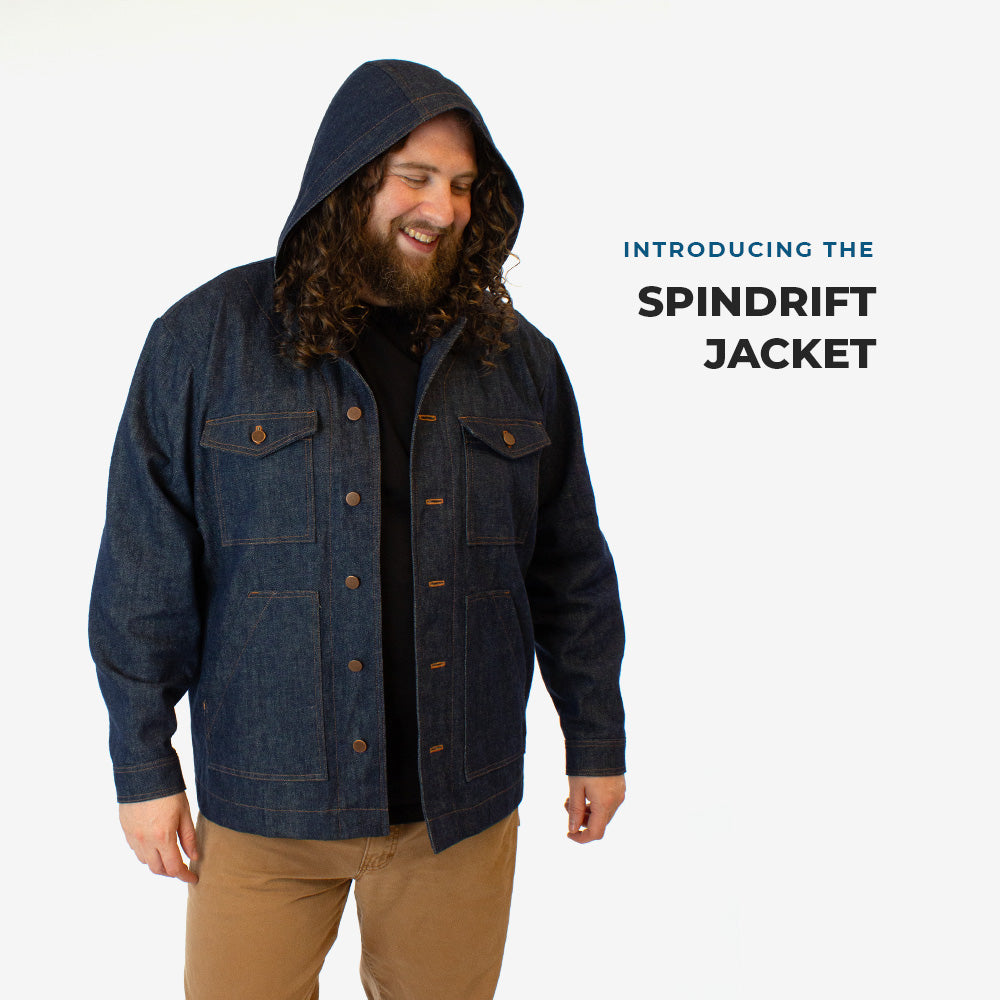 Introducing the Spindrift Jacket - Helen's Closet Patterns