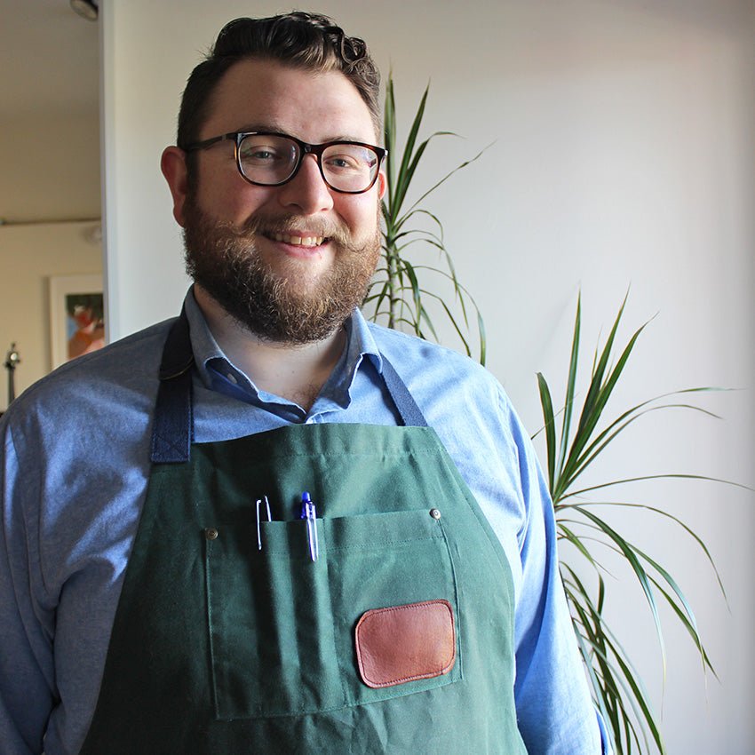 Waxed Canvas Apron for Sam