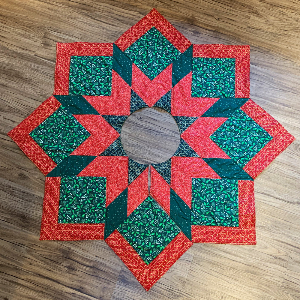 Christmas Tree Skirt Quilted