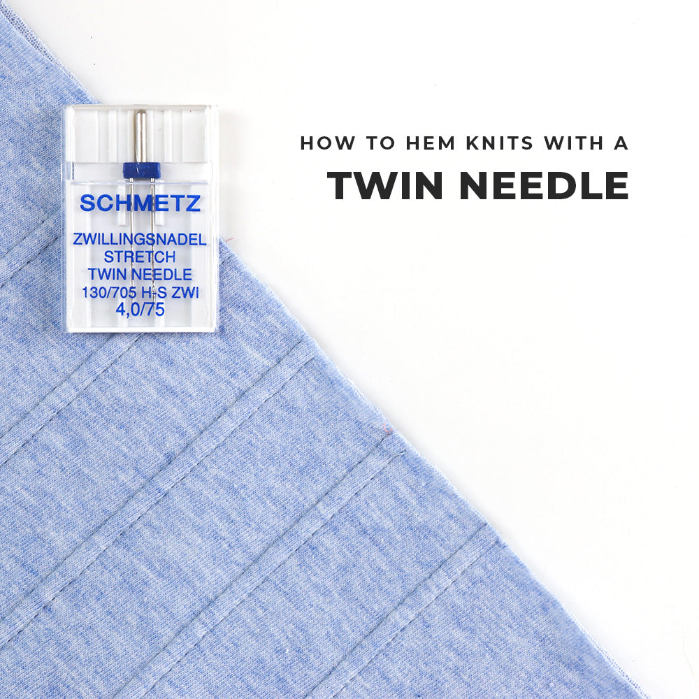 Twin Needle Tutorial - Helen's Closet Blog