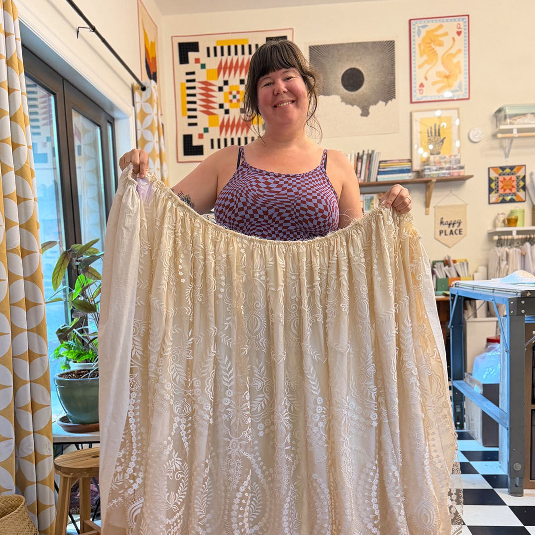 Wedding Dress Progress: The Skirt