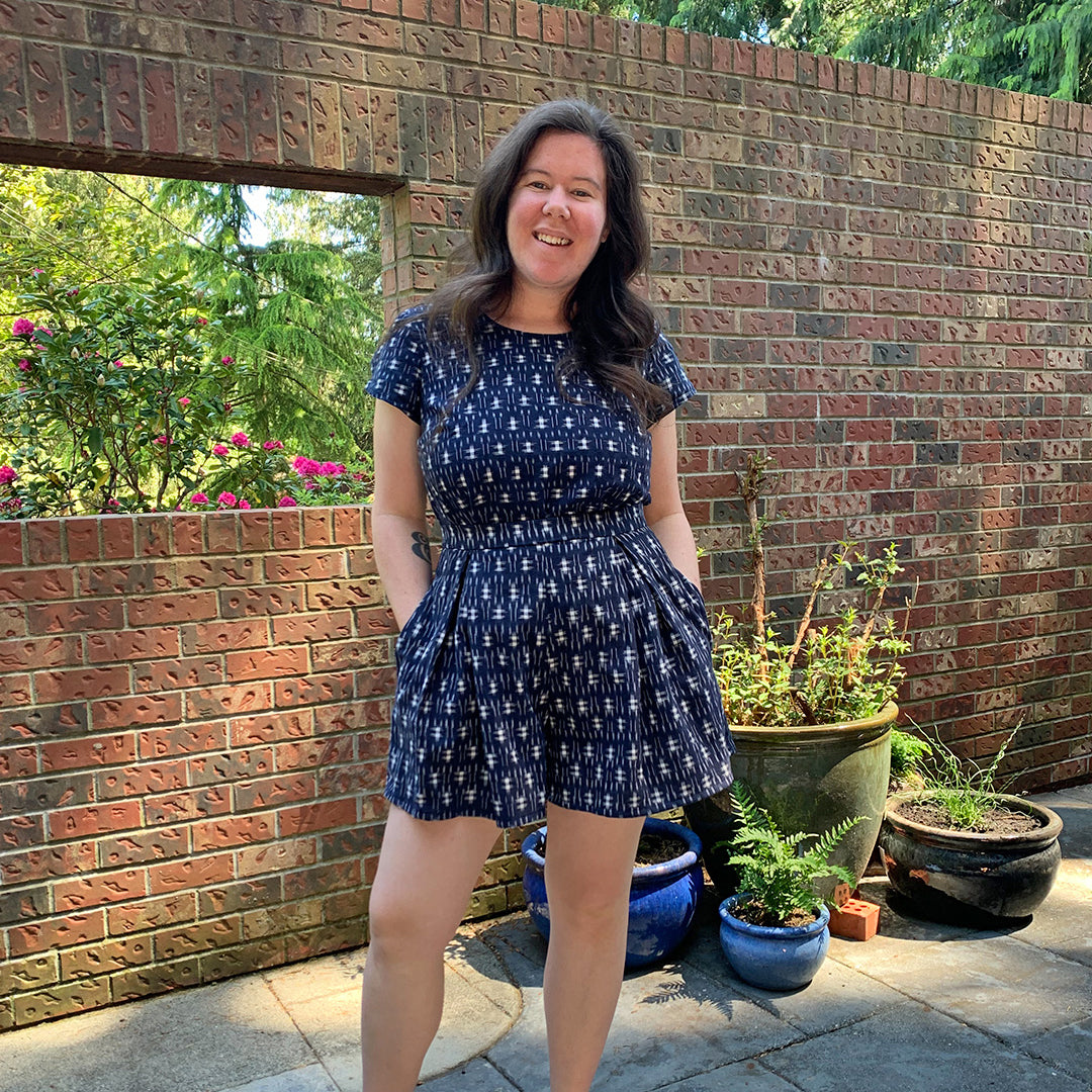 Winslow Culottes and Ashton Top Faux Jumpsuit from Helen's Closet