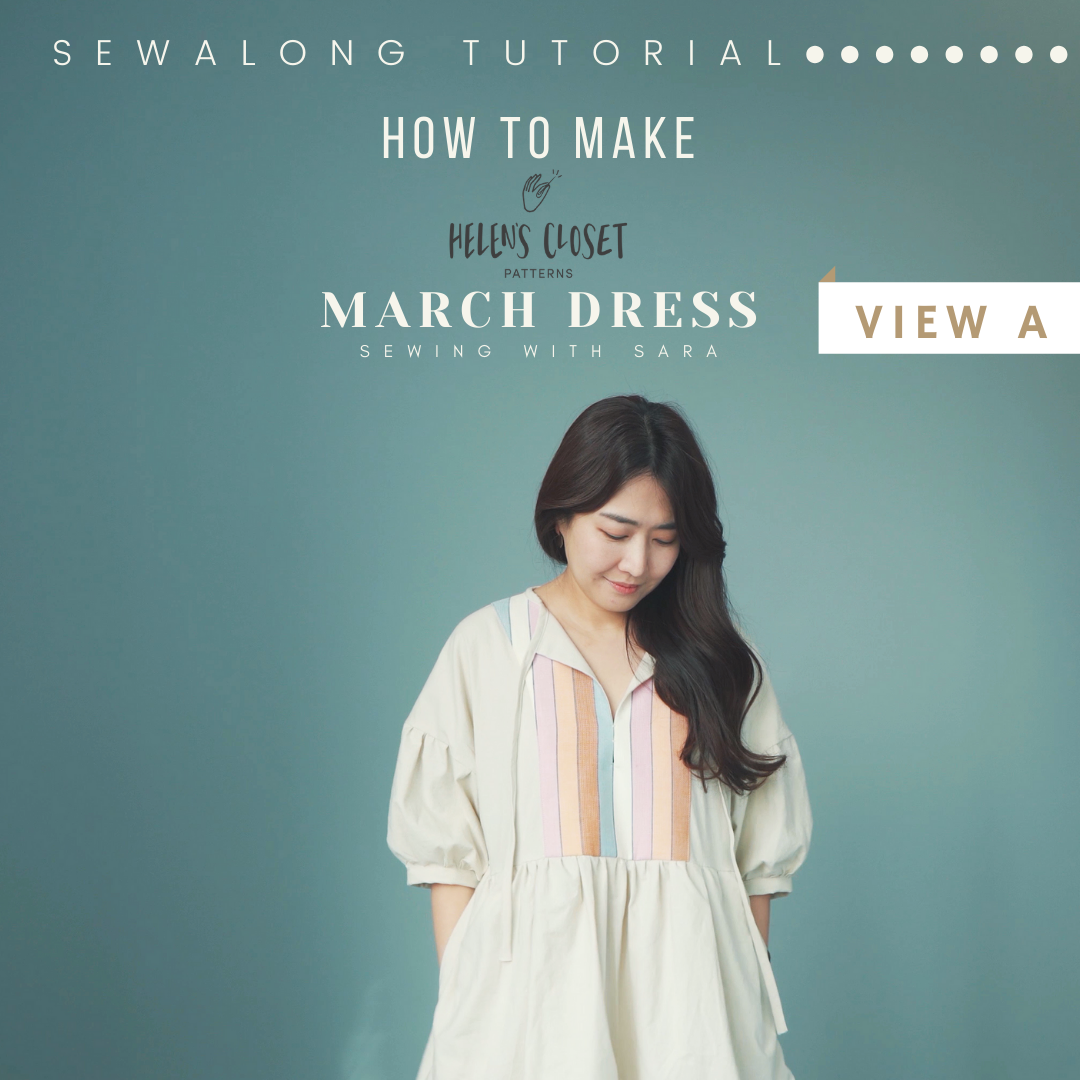 March Top and Dress sewalong from Sewing Therapy on Youtube