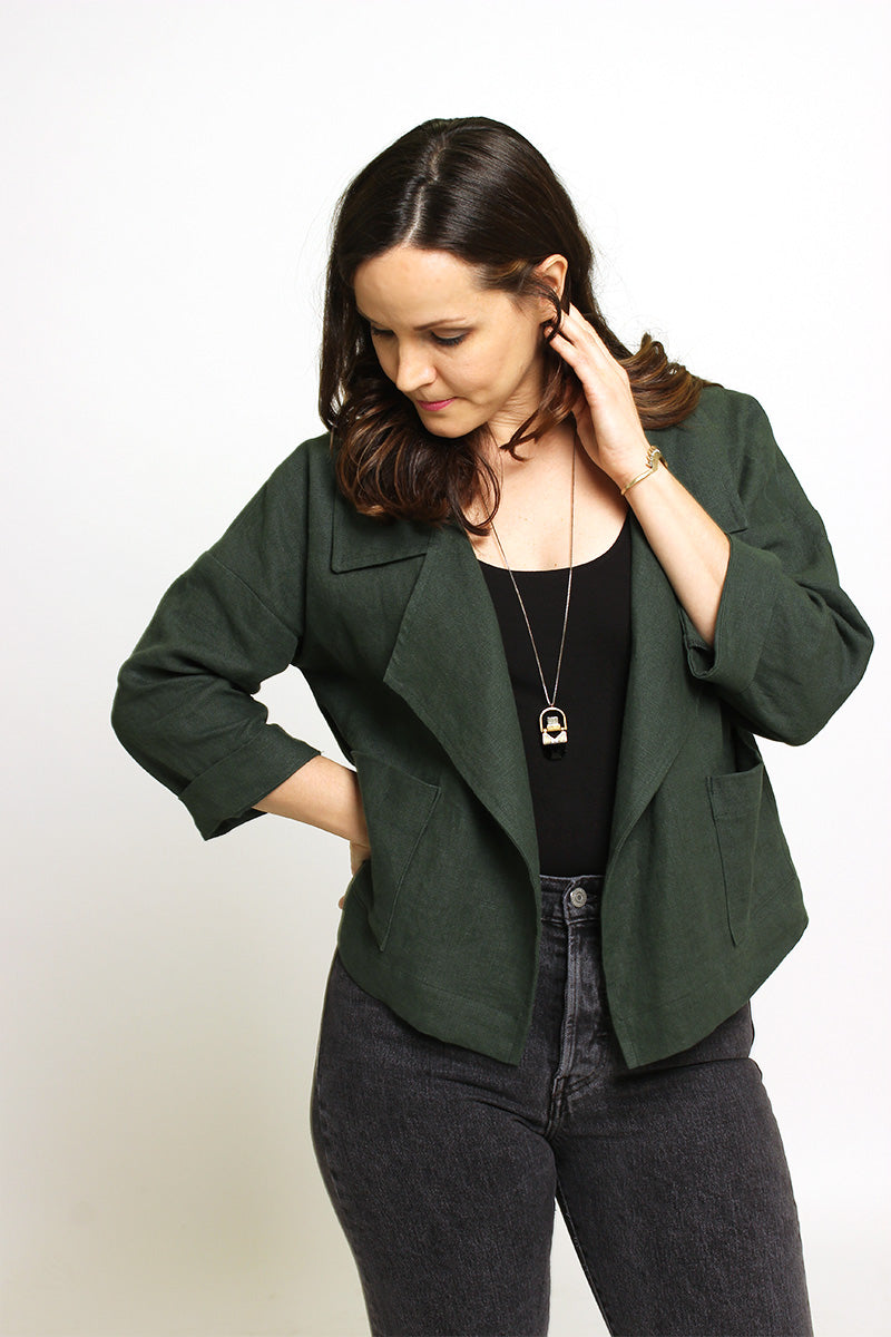 Pona Jacket Sewing Pattern by Helen&