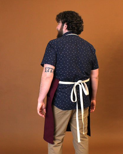 Introducing the Sam Apron, a free apron pattern from Helen&