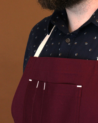 Introducing the Sam Apron, a free apron pattern from Helen&