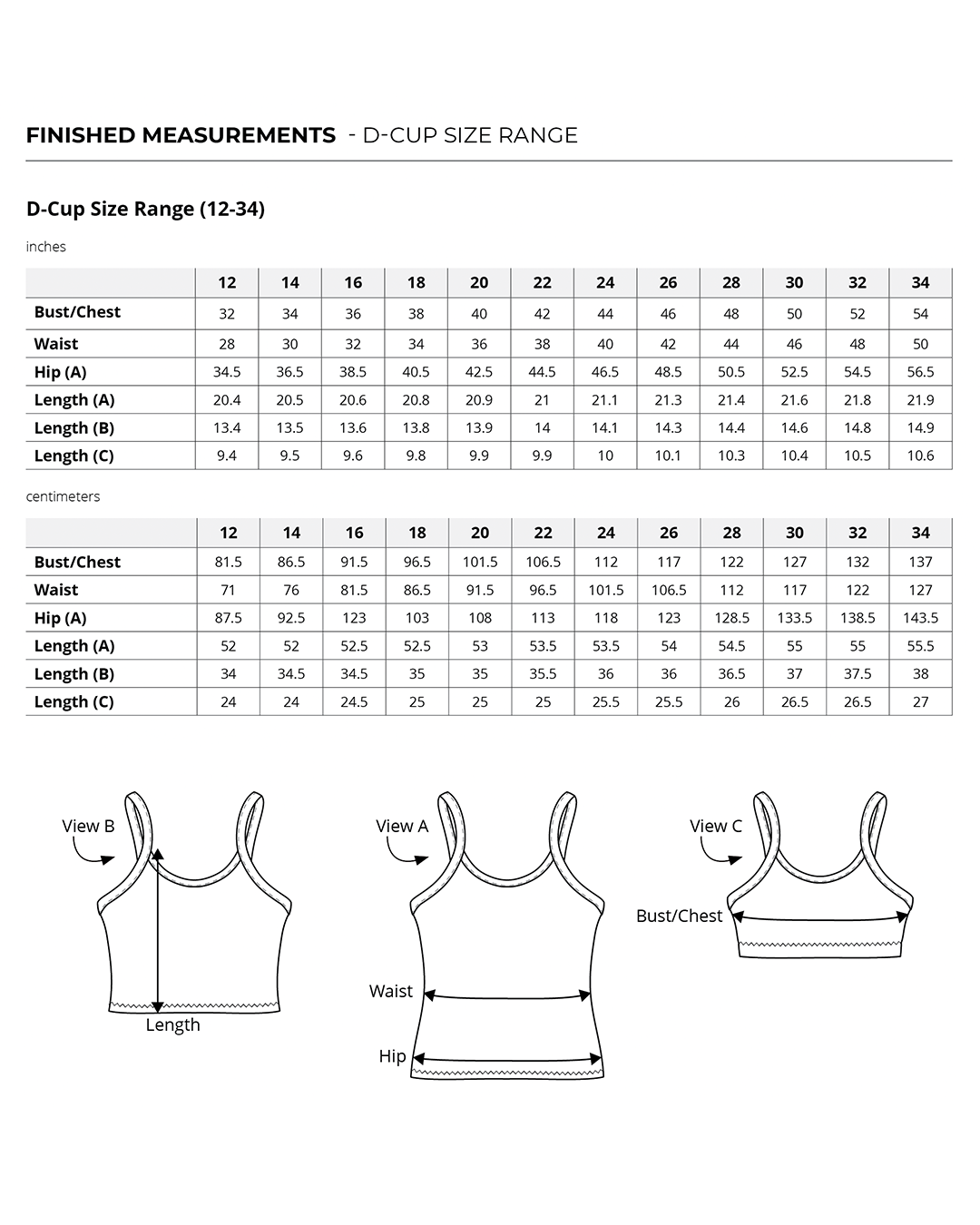 Slocan Tank sewing pattern by Helens Closet