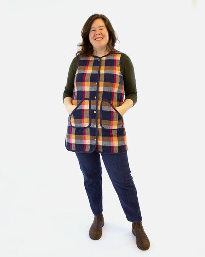 The Wildwood Jacket and Vest Sewing Pattern - Helen&