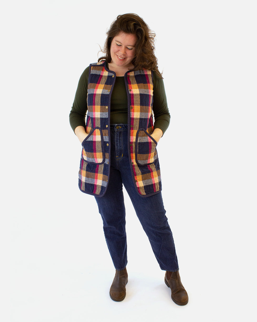 The Wildwood Jacket and Vest Sewing Pattern - Helen&