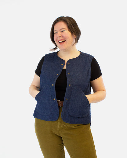 The Wildwood Jacket and Vest Sewing Pattern - Helen&