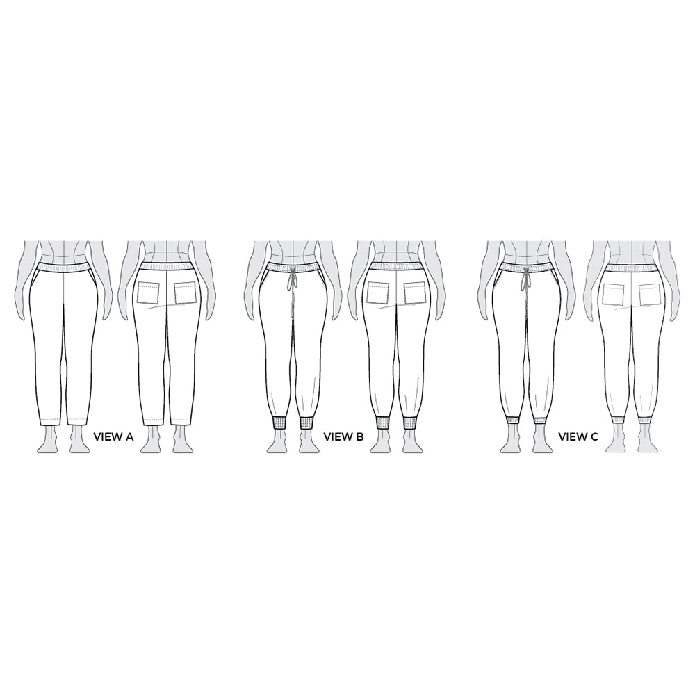 Arden Pants Sewing Pattern by Helen&