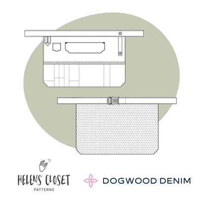 Dogwood Apron flat Illustration