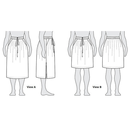 Donovan Skirt Flat Illustration