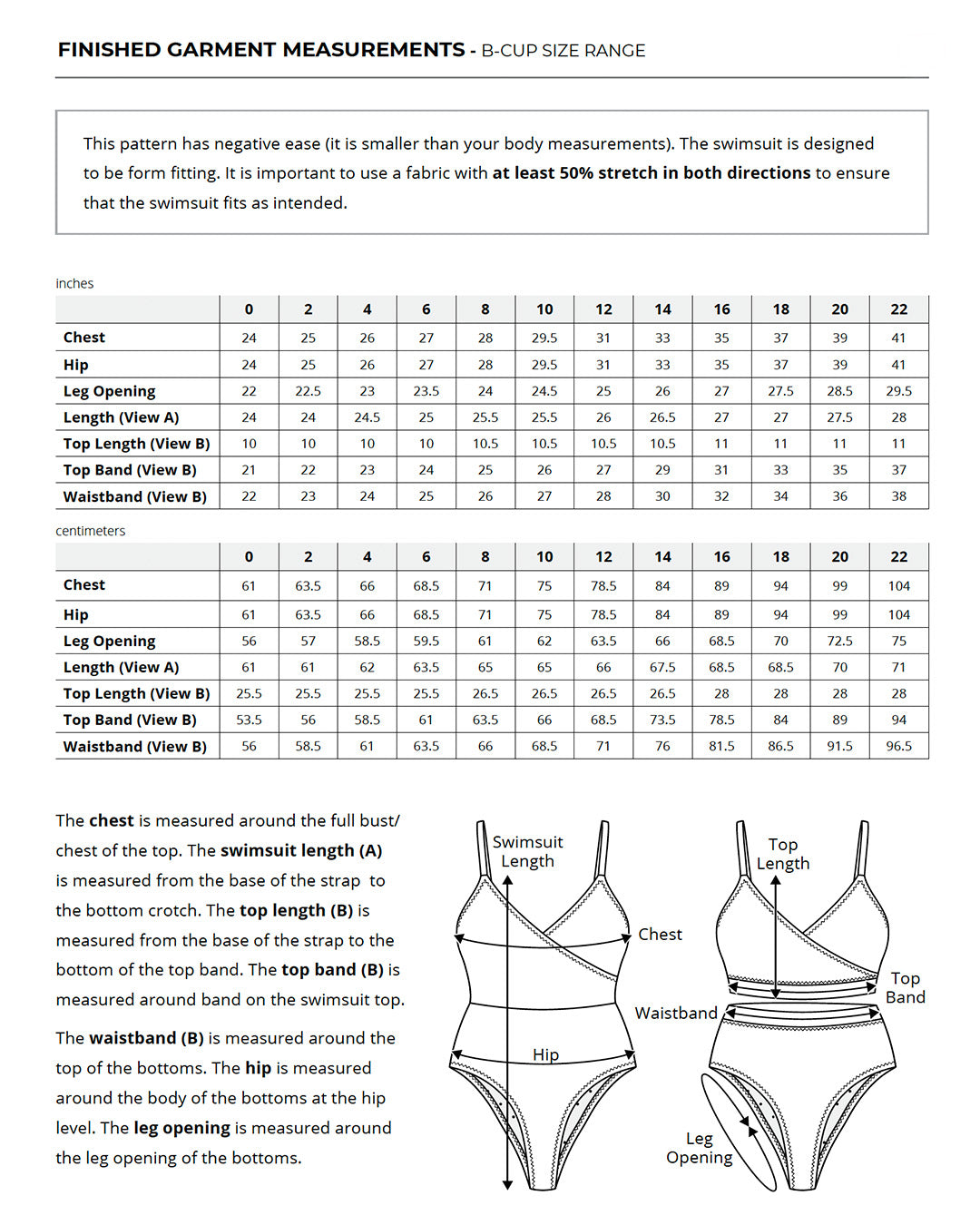 Sunstar Swimsuit Sewing Pattern Helens Closet