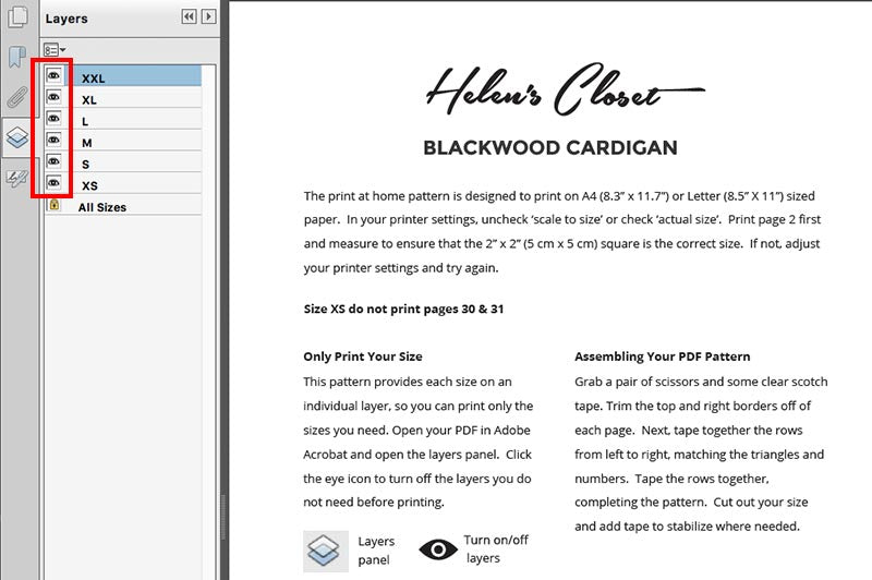 How To Assemble PDF Patterns Quickly & Efficiently