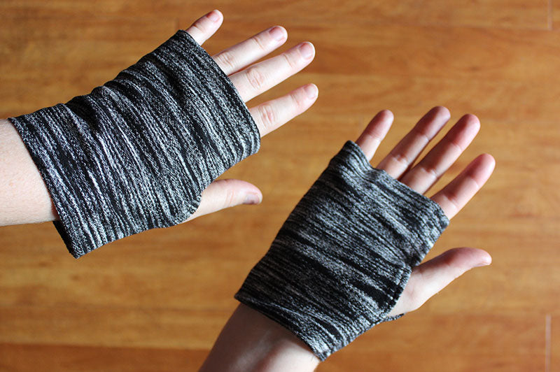 How to sew thumbhole cuffs tutorial 