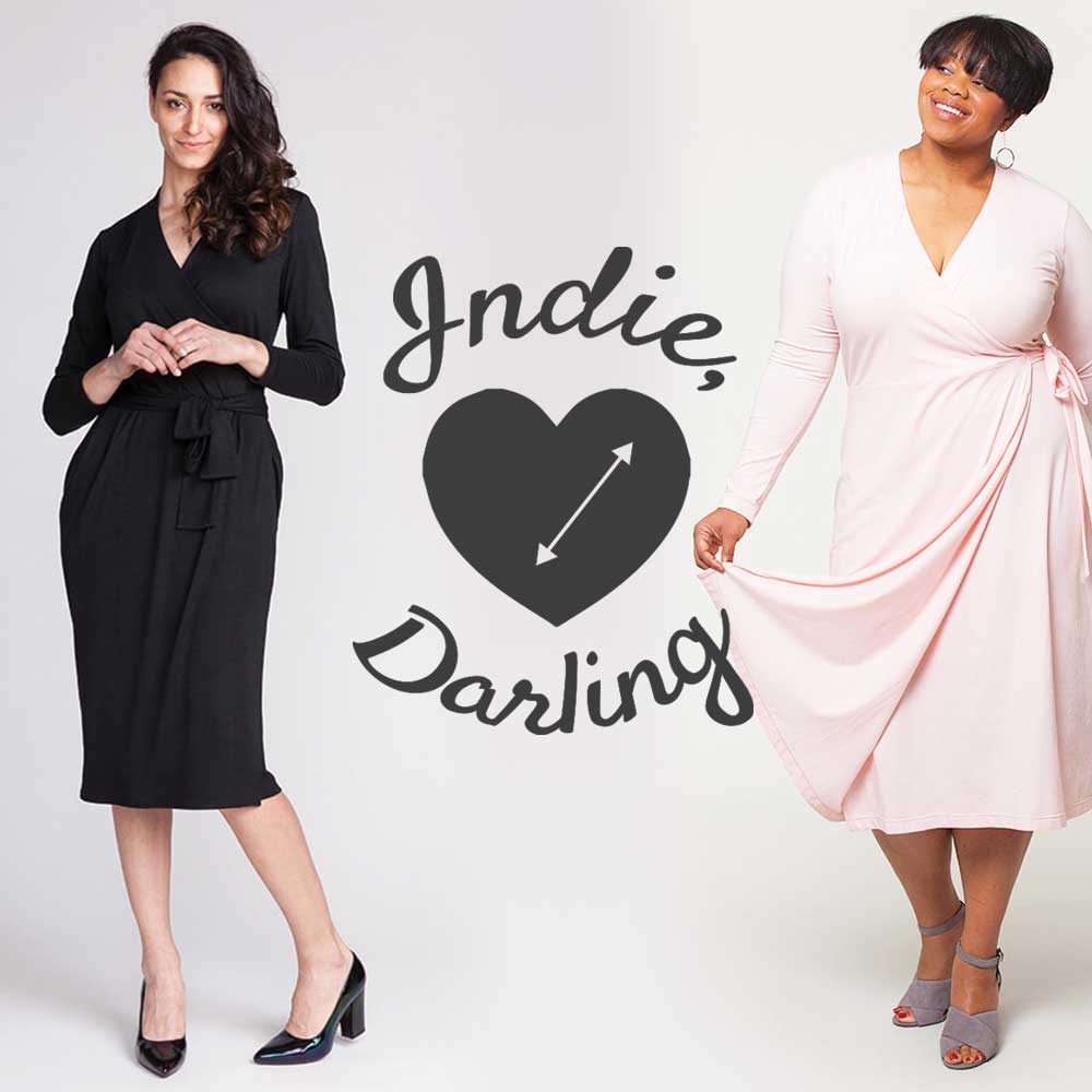 Indie, Darling: Best Wrap Dress Patterns » Helen's Closet Patterns