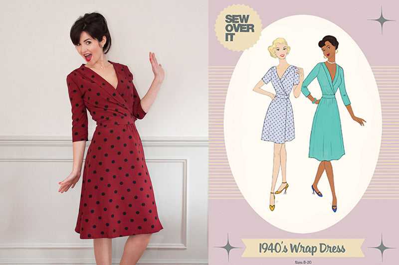 23+ Designs Long Wrap Dress Pattern