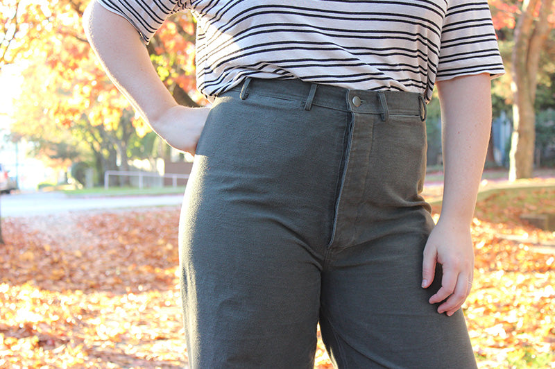 Straight Leg Philippa Pants Tutorial (with free sailor jeans