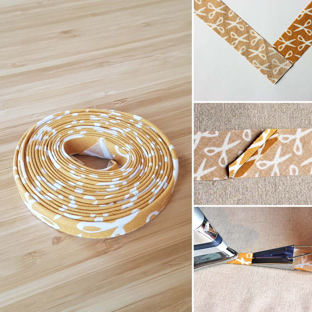 How to Make Continuous Bias Tape - The Easy & Fast Way