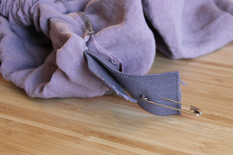 How to Sew and Topstitch an Elastic Waistband » Helen's Closet