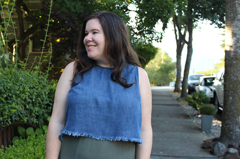 Frayed Hem Tutorial - Avery Lane Sewing