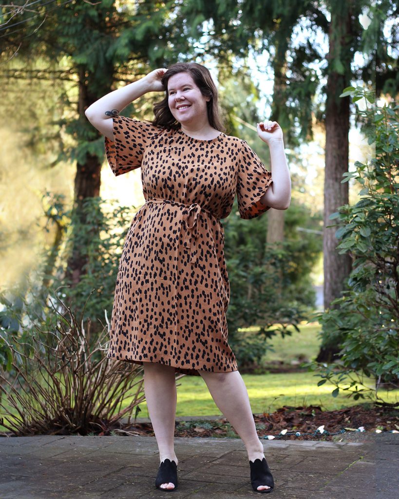 Ashton Hack: Butterfly Sleeve Dress » Helen's Closet Patterns