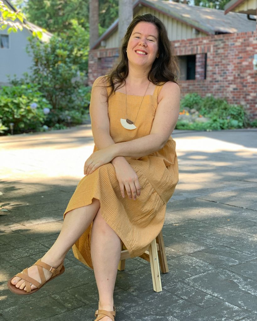 Reynolds Gathered Dress Tutorial from Helen's Closet Patterns